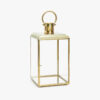 Gold Plated Desk Lantern Lamp - Image 3